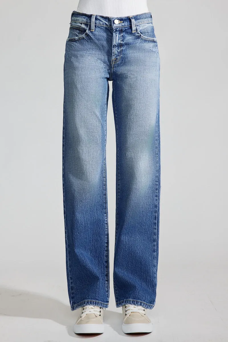 Julie Premier High Rise Straight Jeans