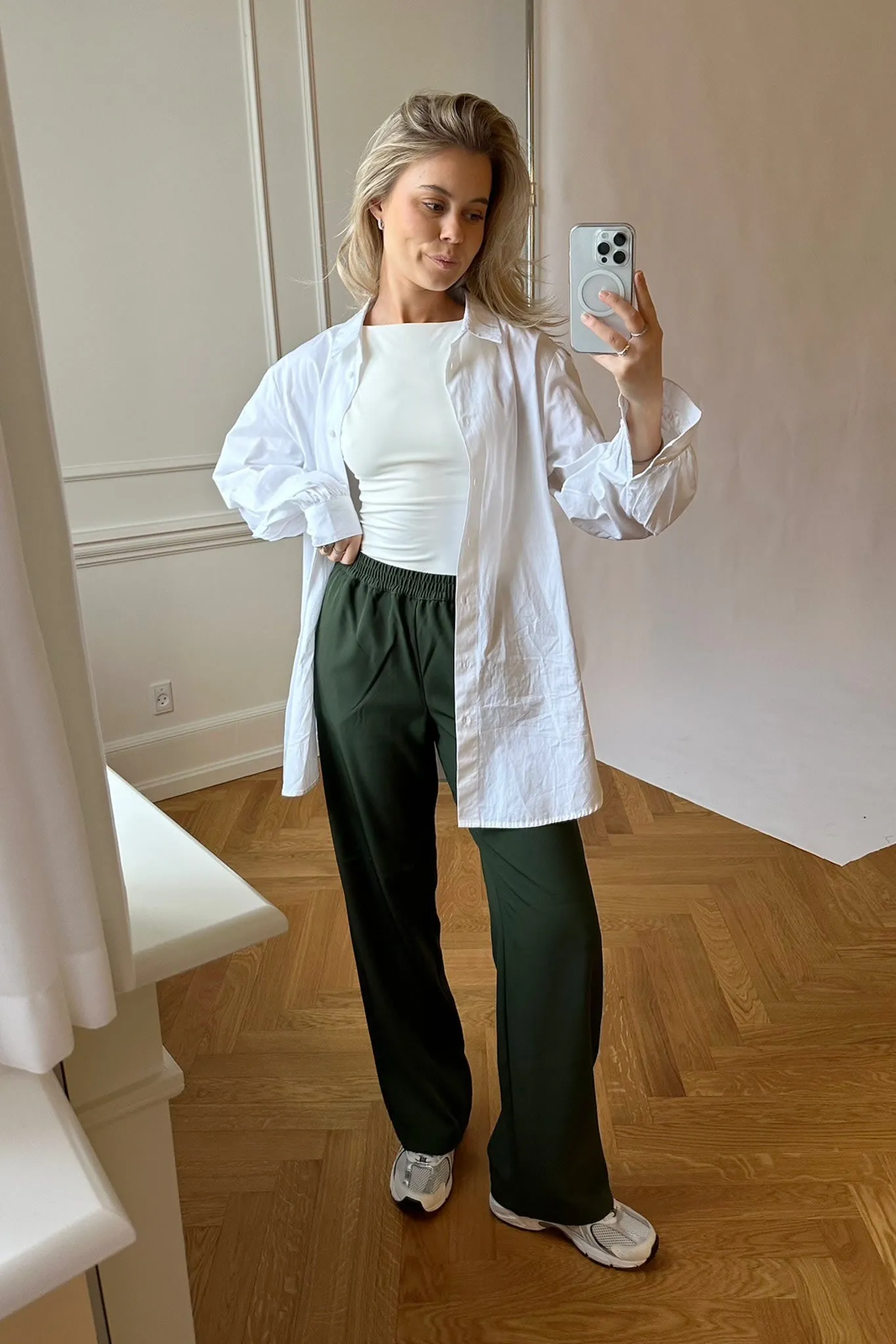 JXPoppy Bukser - Mørkegrøn