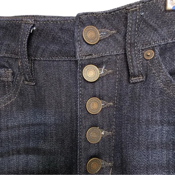 KanCan high rise button fly flare jeans size 25