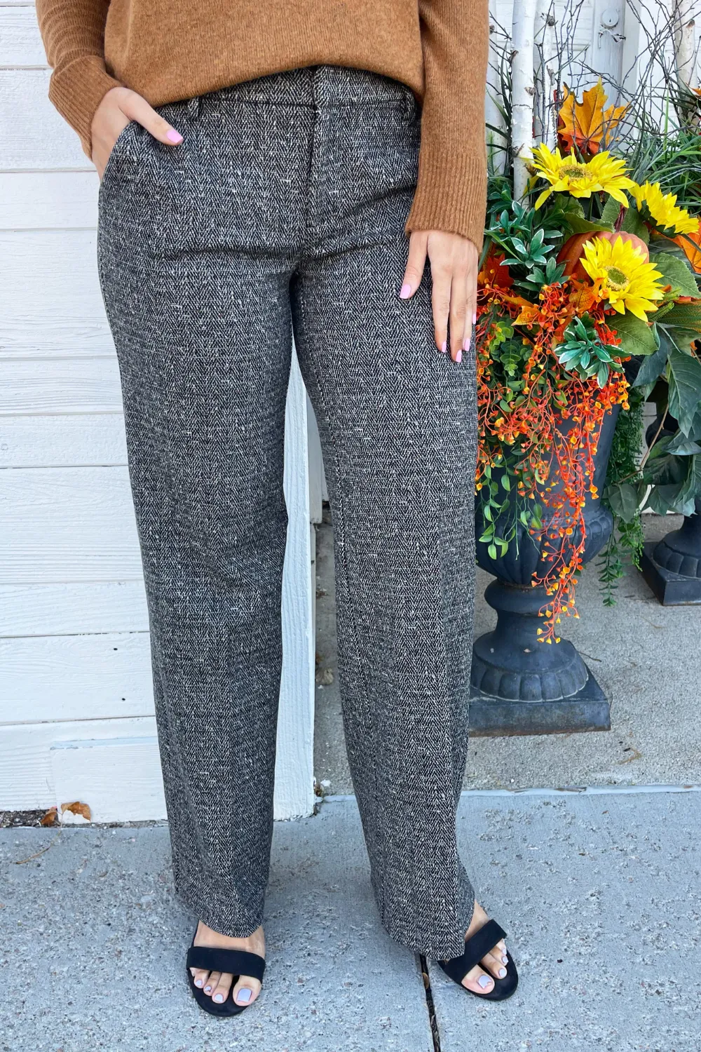 Kelsey Wide Leg Trouser 31" ins