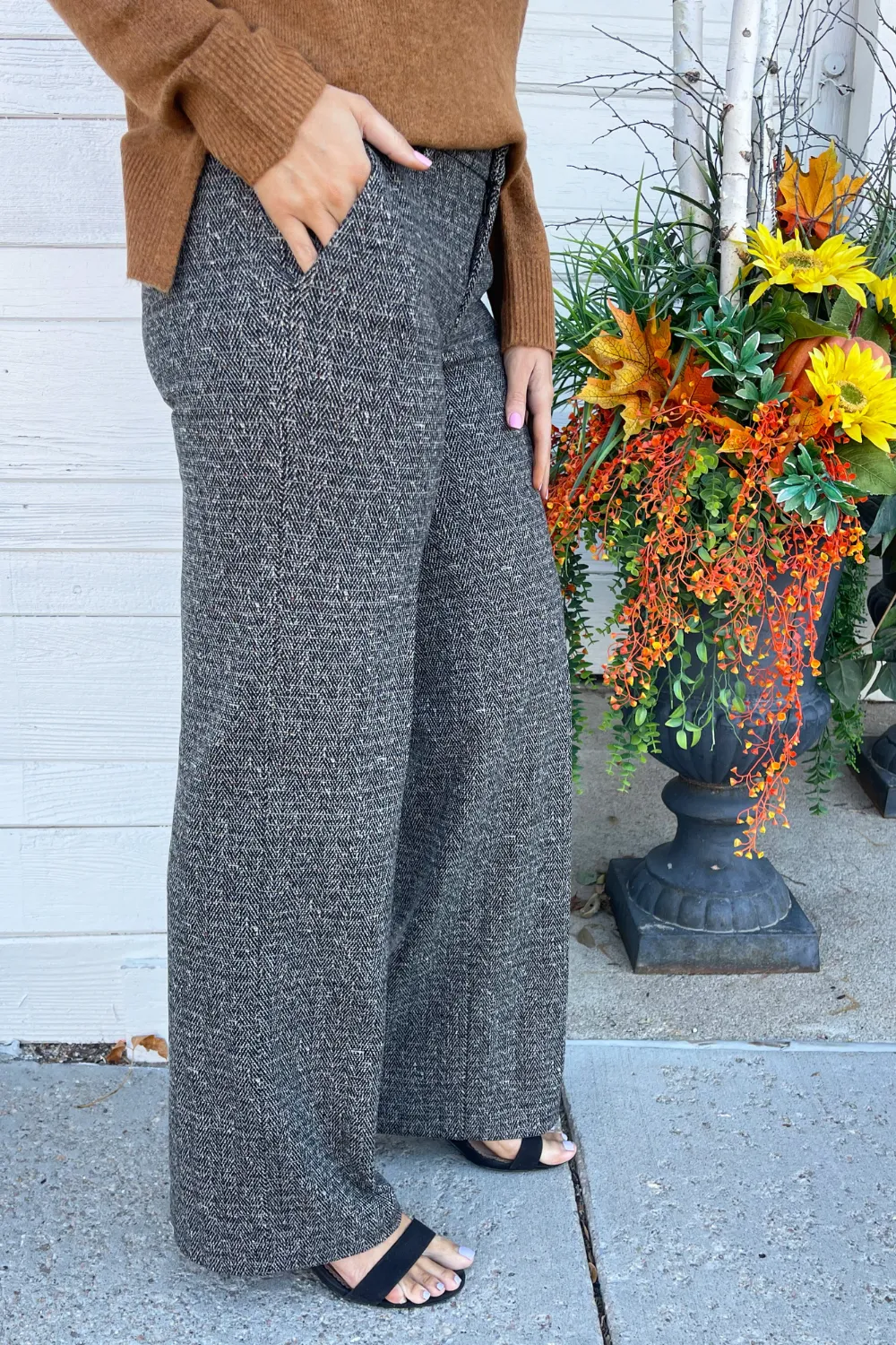 Kelsey Wide Leg Trouser 31" ins