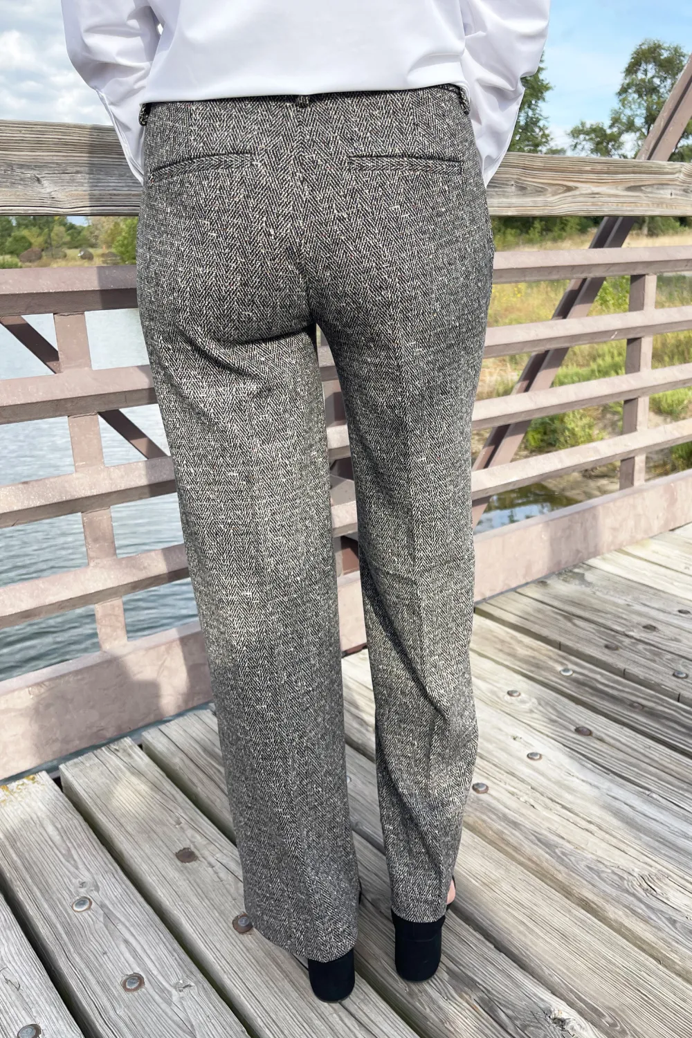 Kelsey Wide Leg Trouser 31" ins