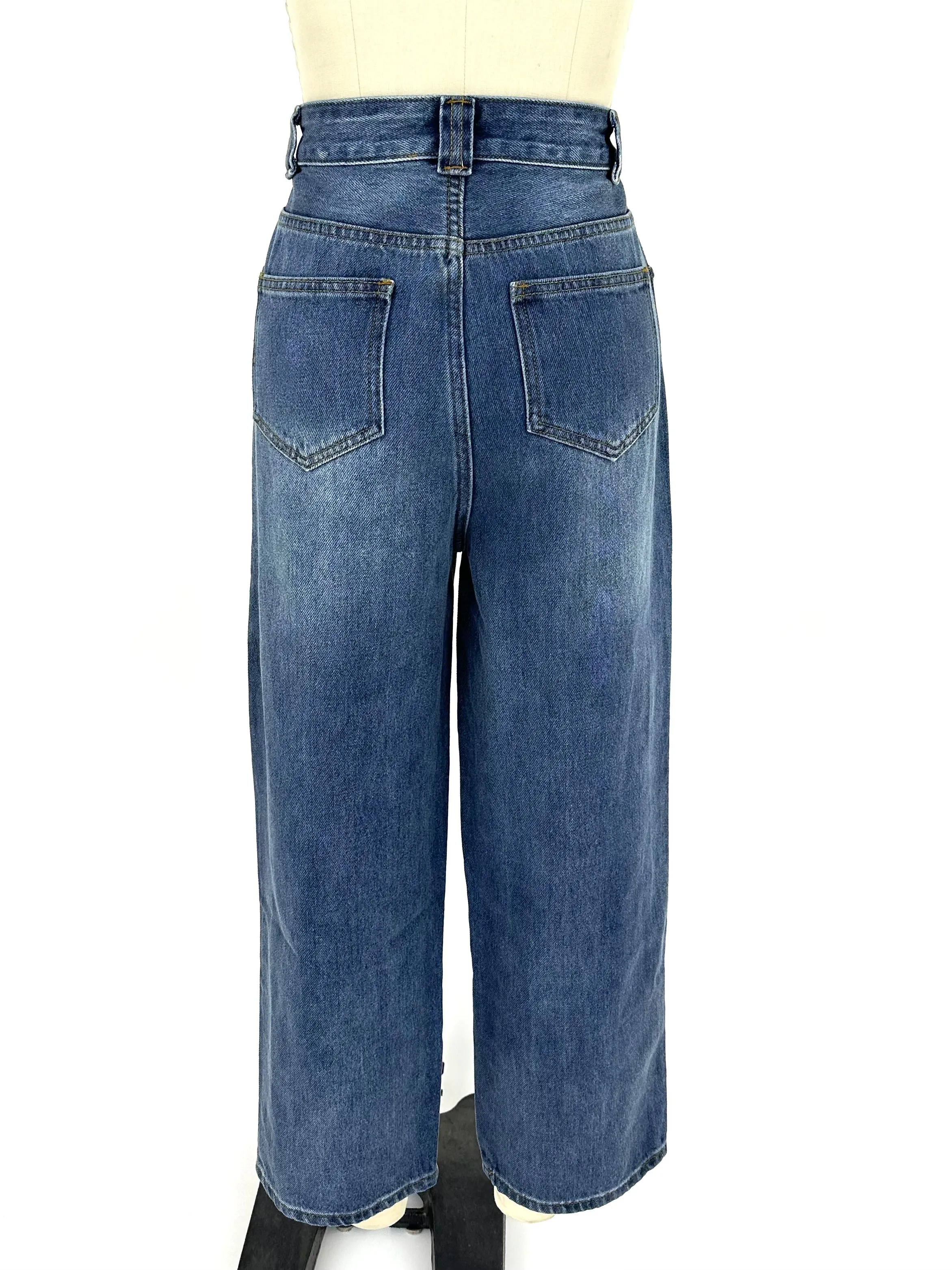 Khaite Vivian Wide-Leg Jeans