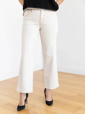 KUT Ecru Charolette Fab Ab Culotte