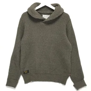 [L] WTaps AW13 Shawl Knit Wool Sweater