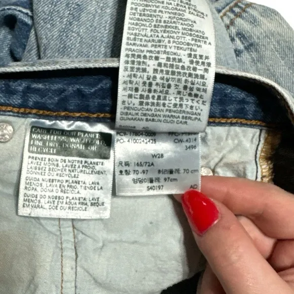 Levi’s 501 CT Straight Leg Jeans