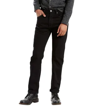 LEVI'S 505 REGULAR FIT JEAN - BLACK