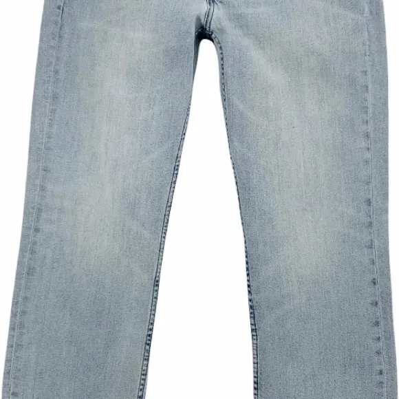 Levi’s 514 Light Blue Wash Straight Leg Jeans Size 33/30