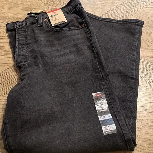 LEVIS RIBCAGE STRAIGHT ANKLE WOMEN'S JEANS 32x27