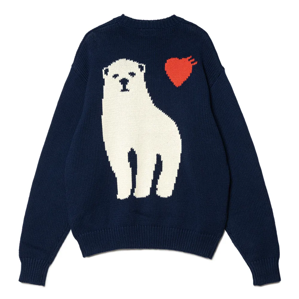 Lowgauge Knit Sweater | Navy