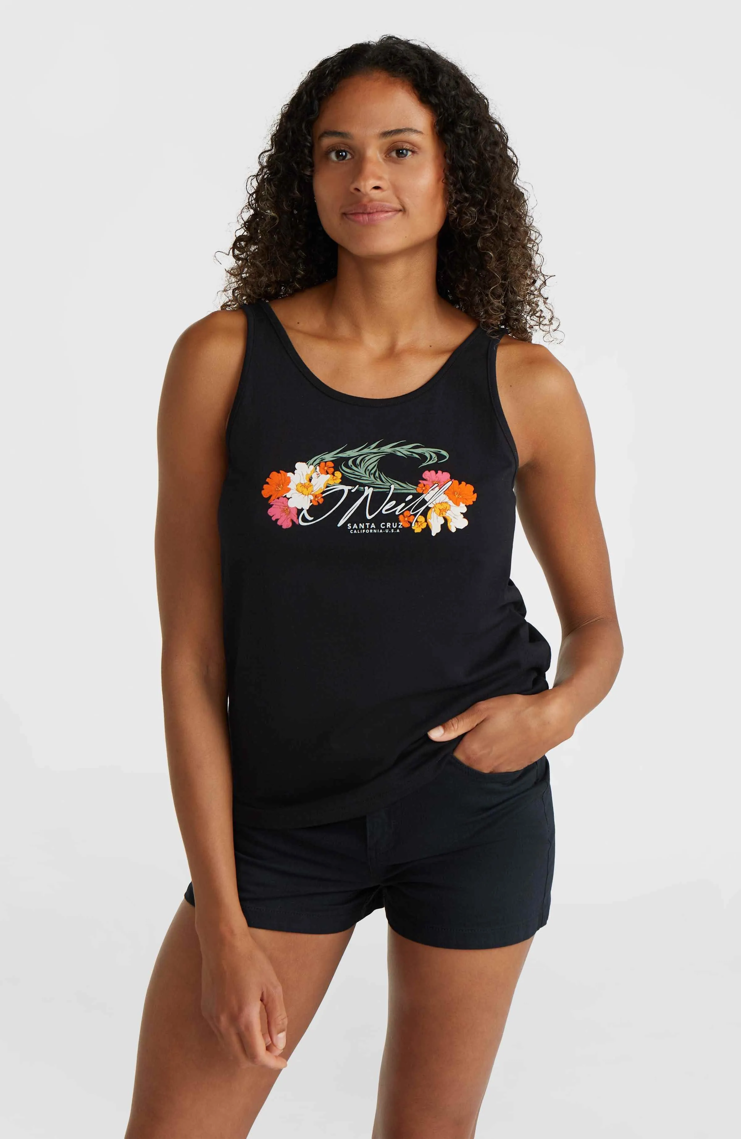 Luana Graphic Tanktop | Black Out