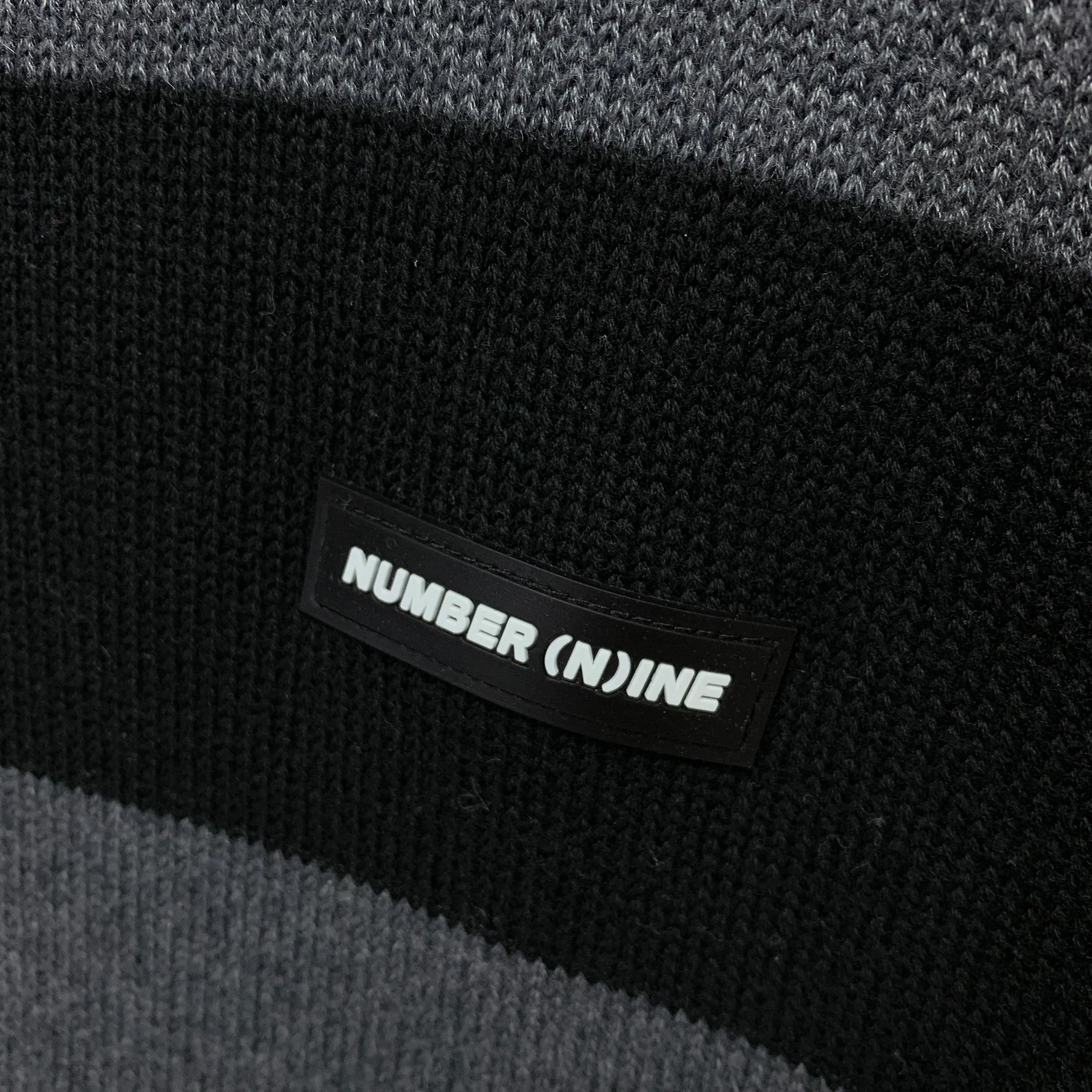 [M] Number Nine Knit Border T-Shirt Tee Sweater