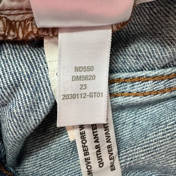 Madewell Baggy Straight Jeans size 23