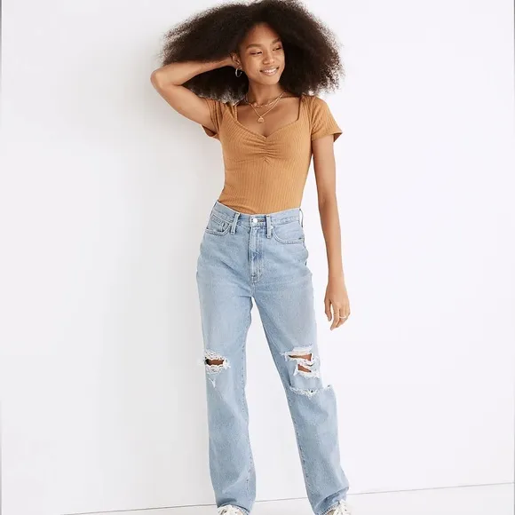 Madewell Baggy Straight Jeans size 23