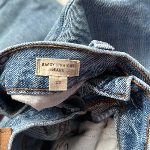 Madewell Baggy Straight Jeans size 23