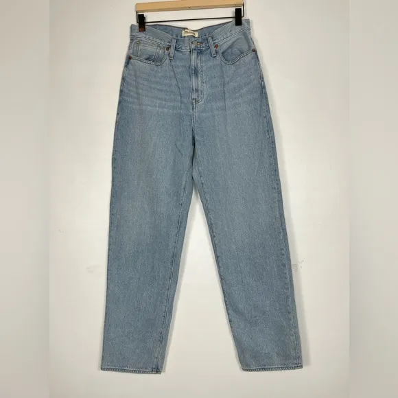 Madewell Baggy Straight Jeans