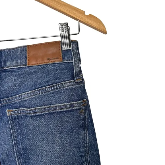 Madewell Classic Straight High Rise Stretch Jeans Coldbrook Wash Women's Size 24