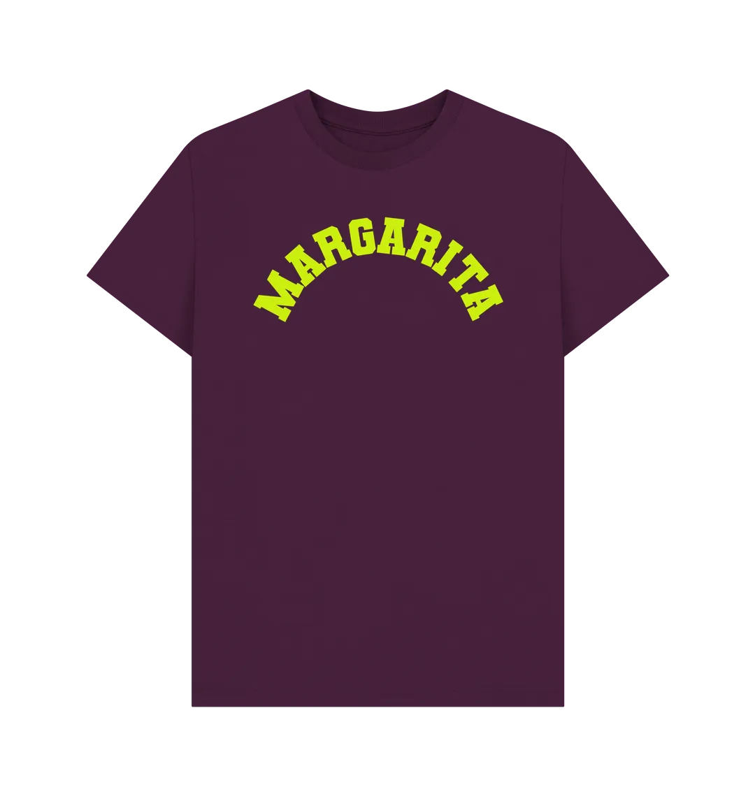 Margarita cocktail varsity t-shirt unisex