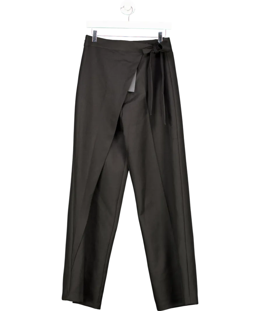 Marniere de voir Black Tailored Wrap Trousers UK 10