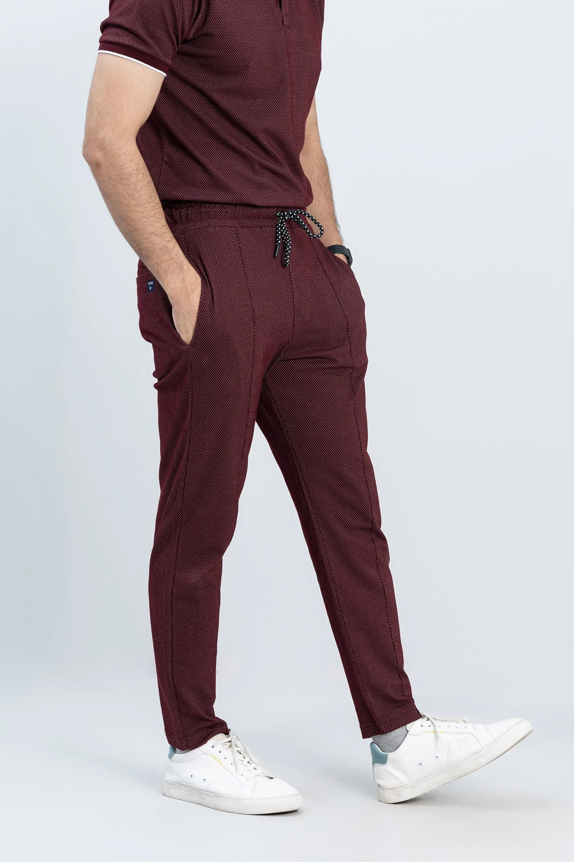 Maroon Trouser