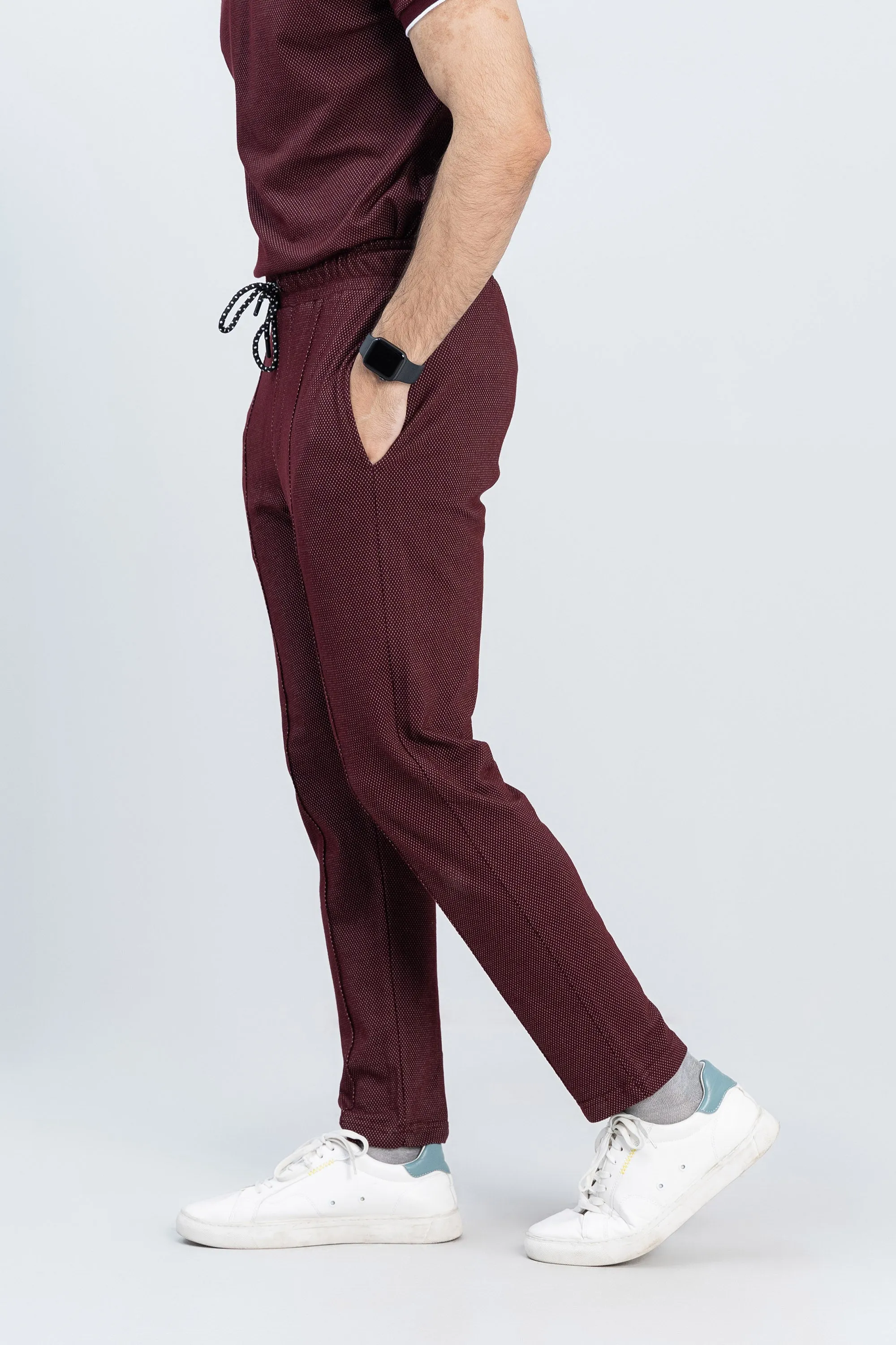 Maroon Trouser