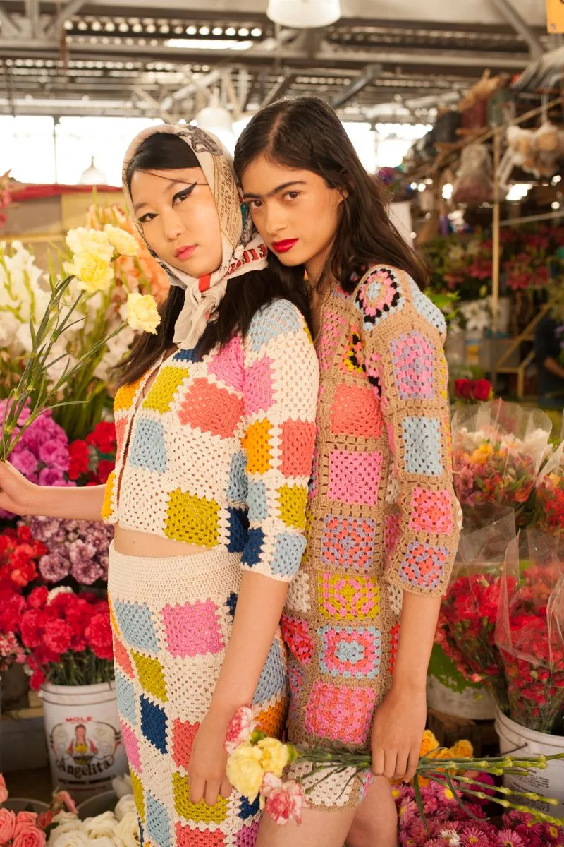 Marta Sweater in Patchwork