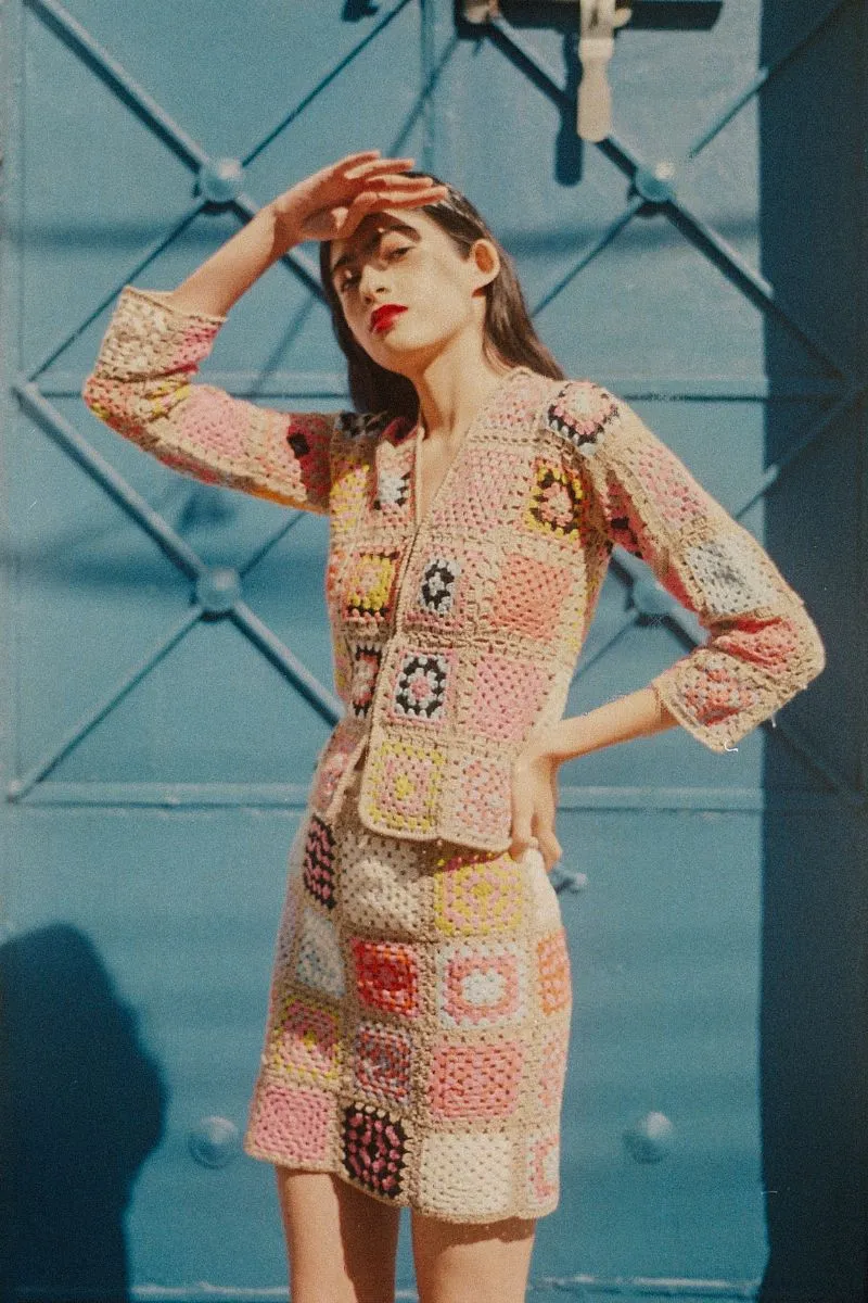 Marta Sweater in Patchwork