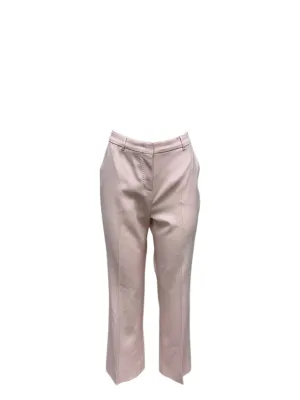 Max Mara Women's Pink Manager Straight Leg Pants NWT