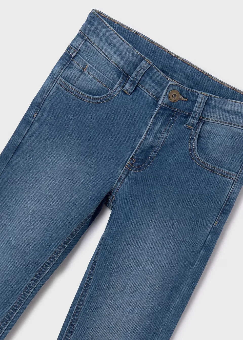 Mayoral Older Boys Soft Denim Jeans 6516 Mid Denim