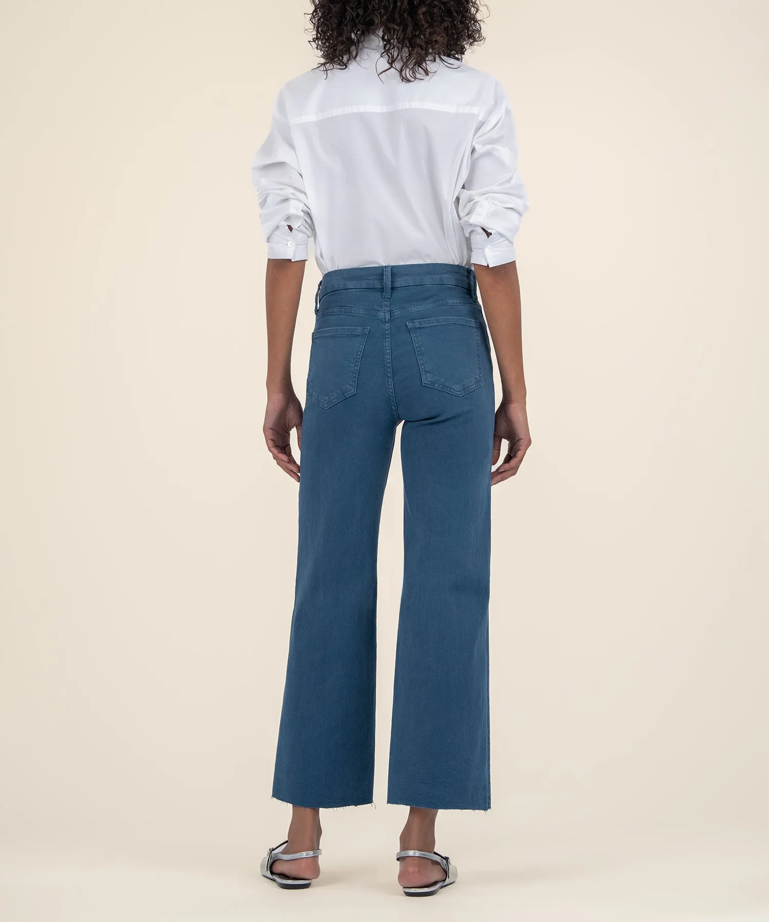 Meg High Rise Fab Ab Wide Leg