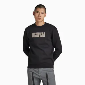 Men's Raw Felt Crew Neck Sweatshirt