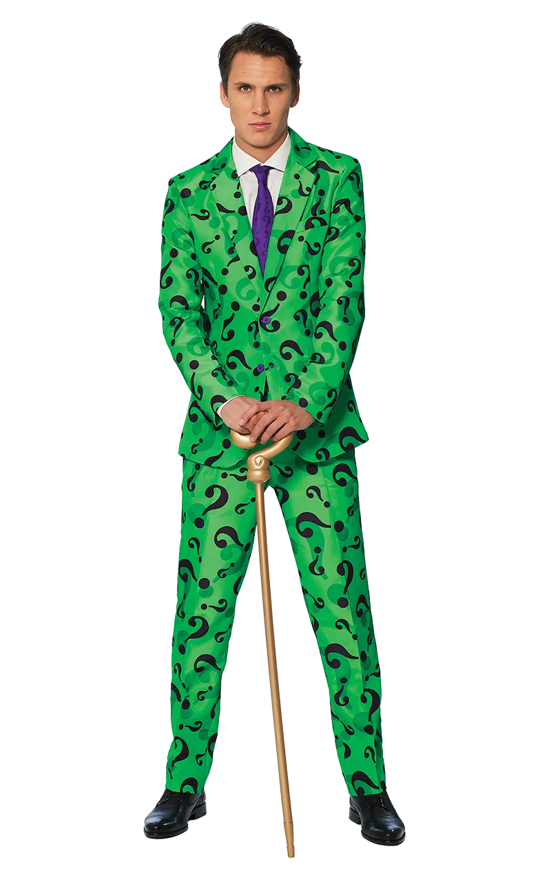 Mens SuitMeister The Riddler Suit