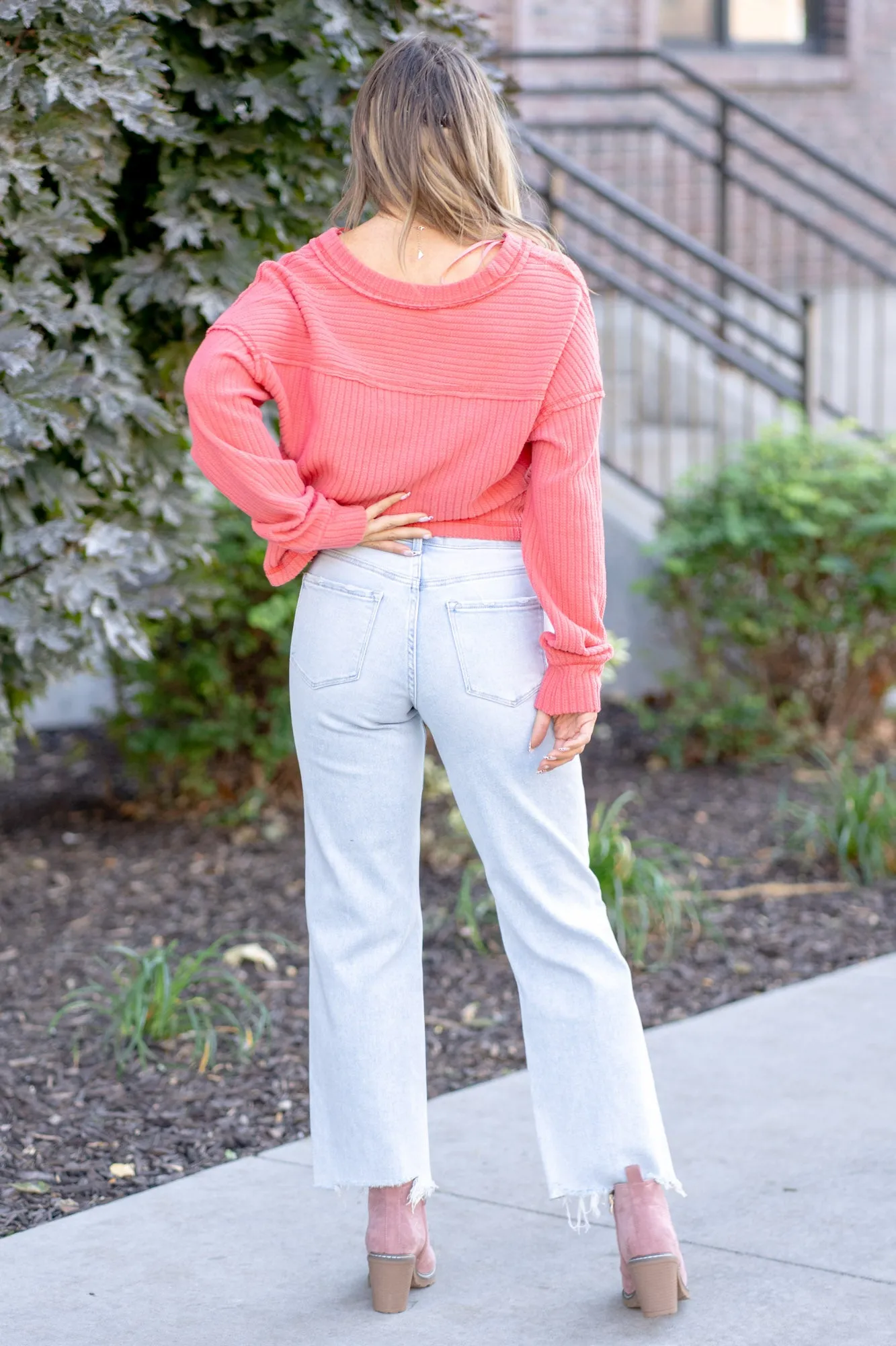 Meritorious High Rise Slim Wide Leg