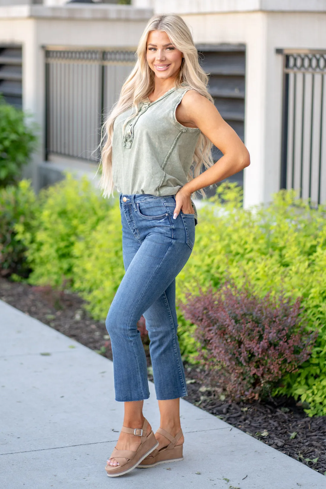 Mini Mia Tummy Control Top High Waist Jeans Plus & Regular Sizes