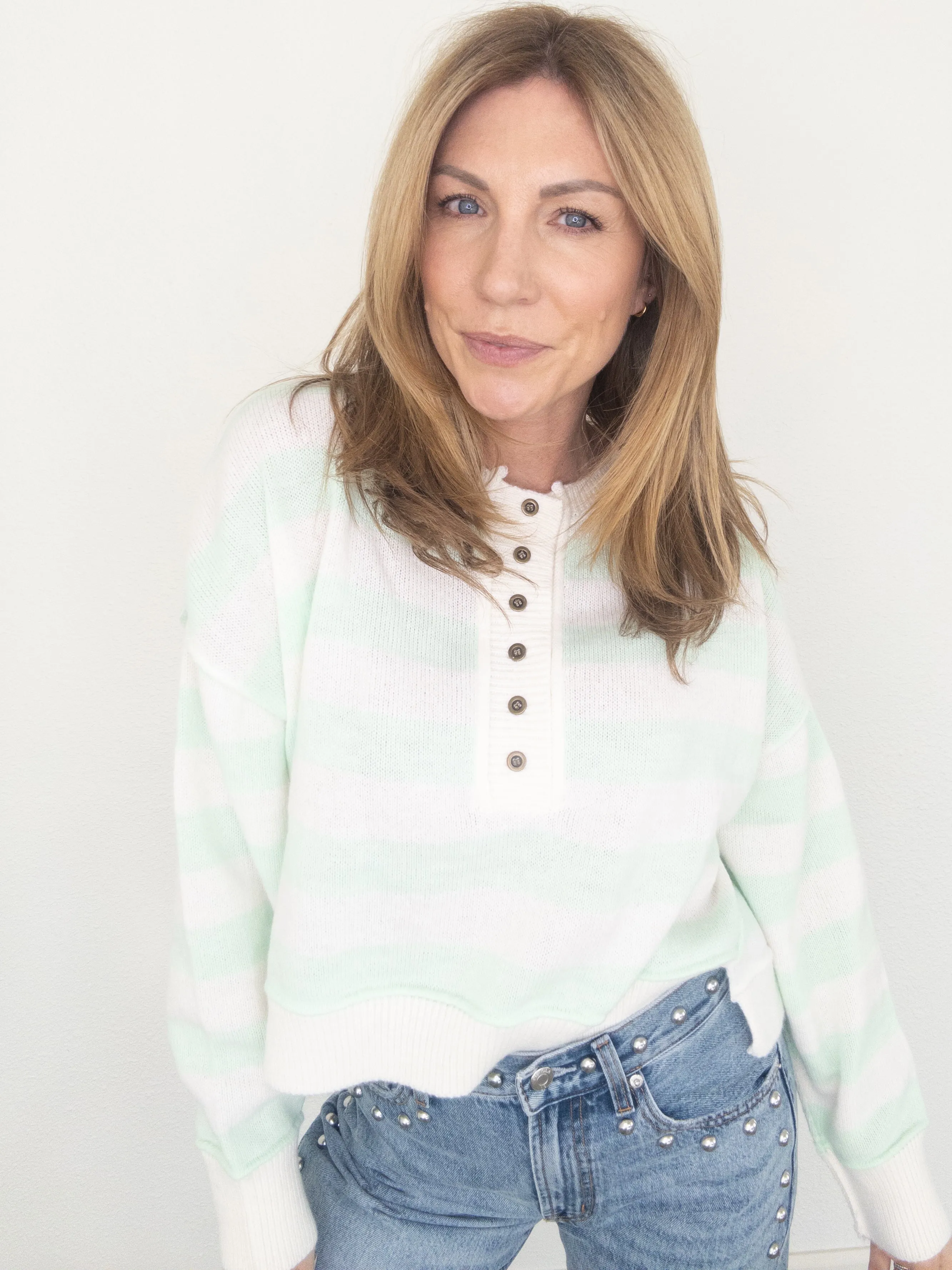Mint Tree Sweater