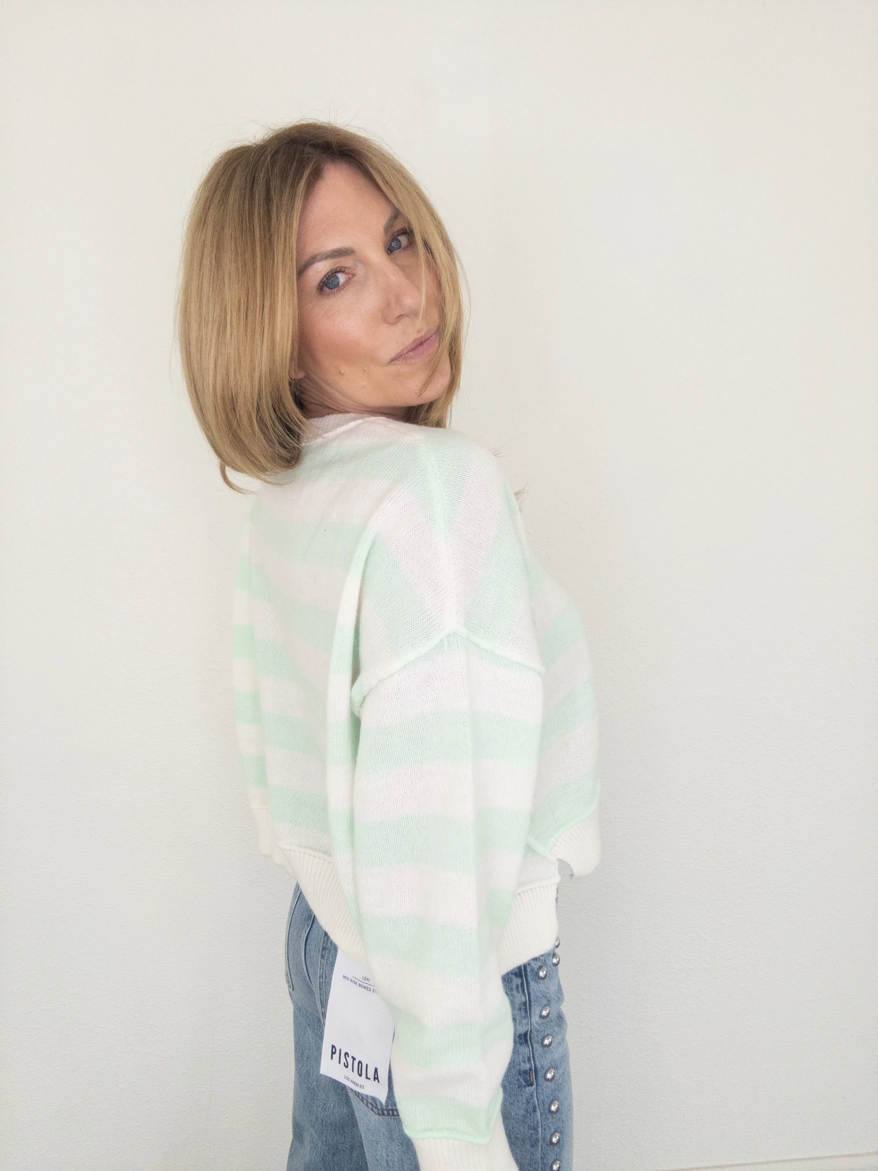 Mint Tree Sweater