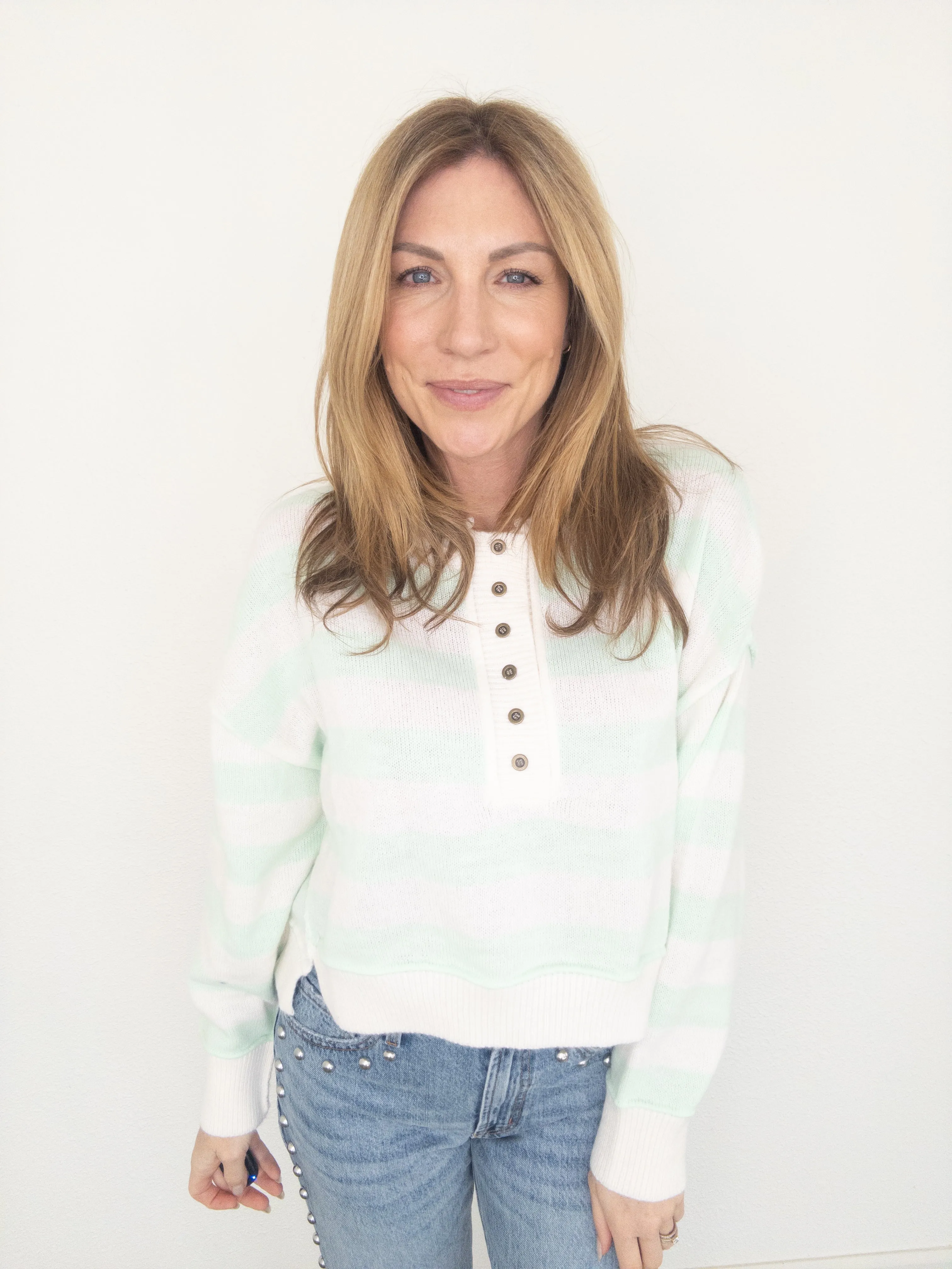 Mint Tree Sweater