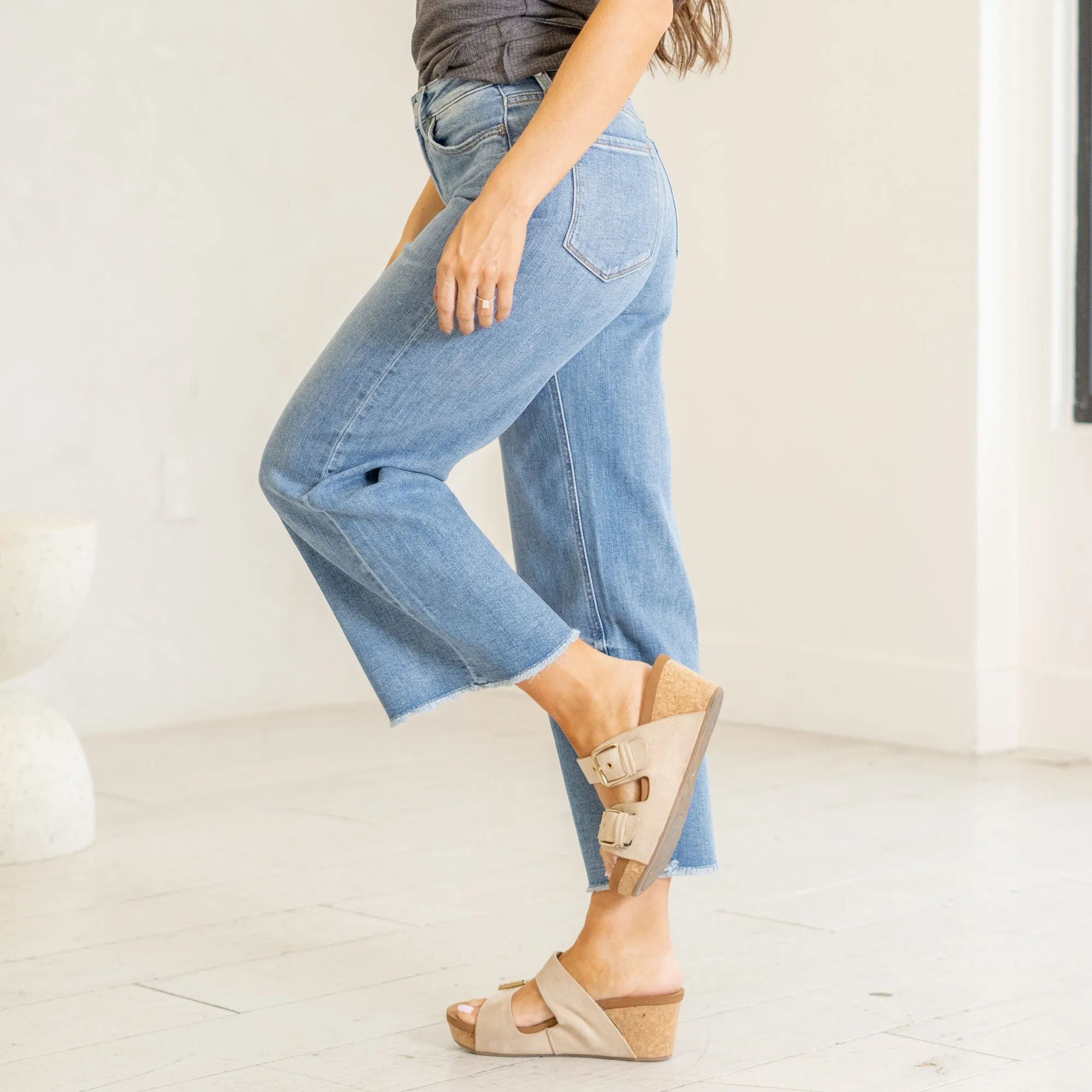 Moonflower Super High Rise Wide Leg