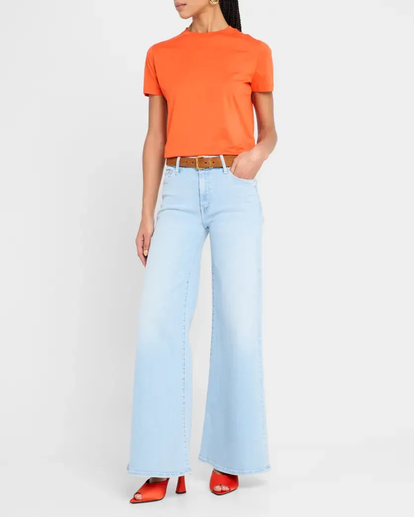 MOTHER DENIM THE ROLLER SNEAK