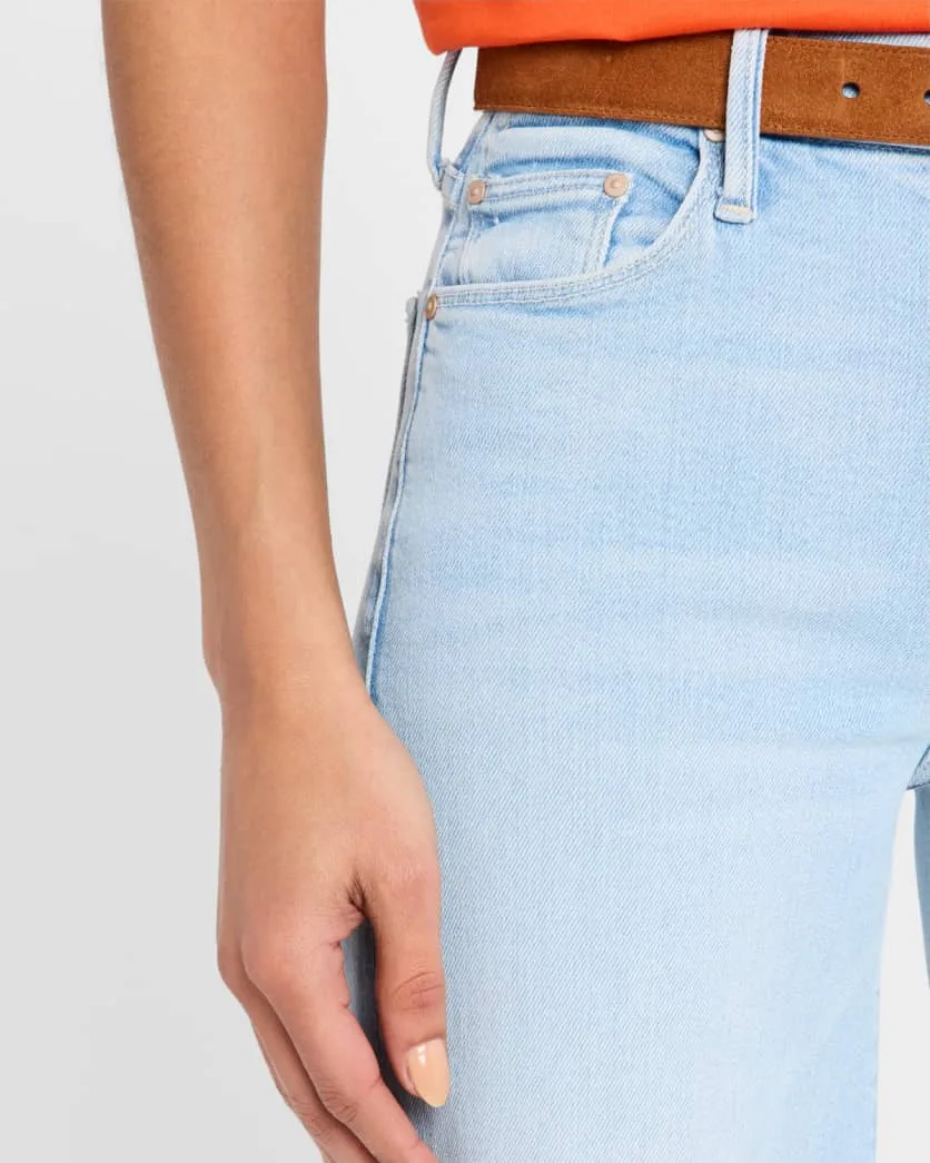 MOTHER DENIM THE ROLLER SNEAK
