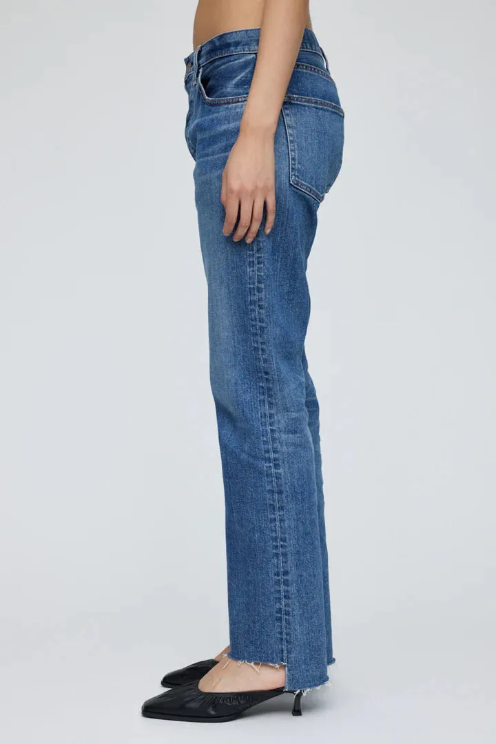 Moussy - Harris Straight Jean - Blue