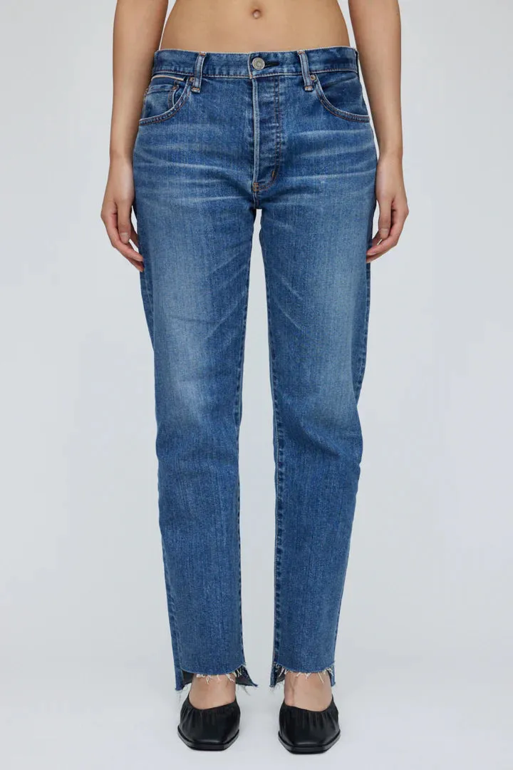 Moussy - Harris Straight Jean - Blue