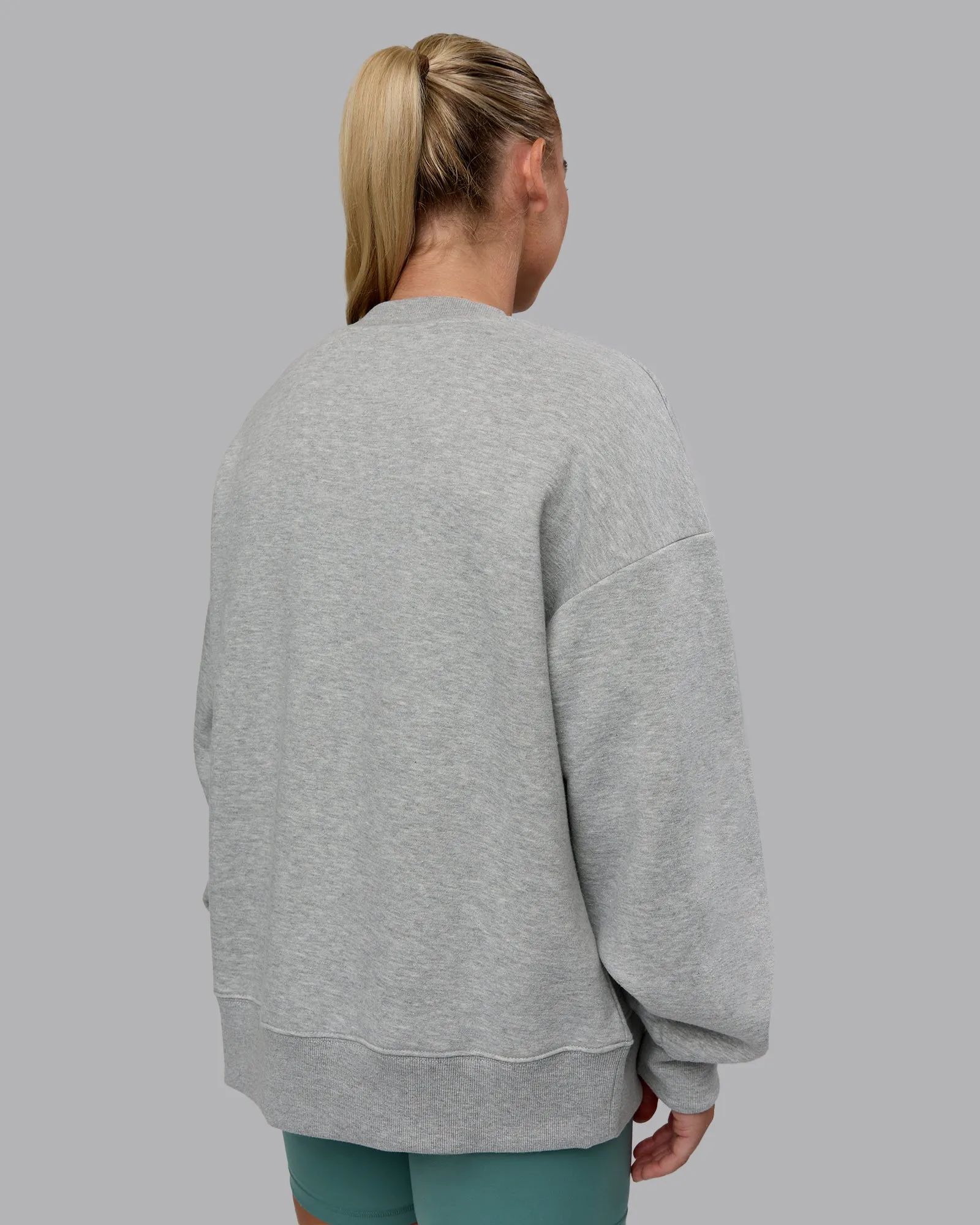 Move Oversized Sweater - Light Grey Marl-Sagebrush