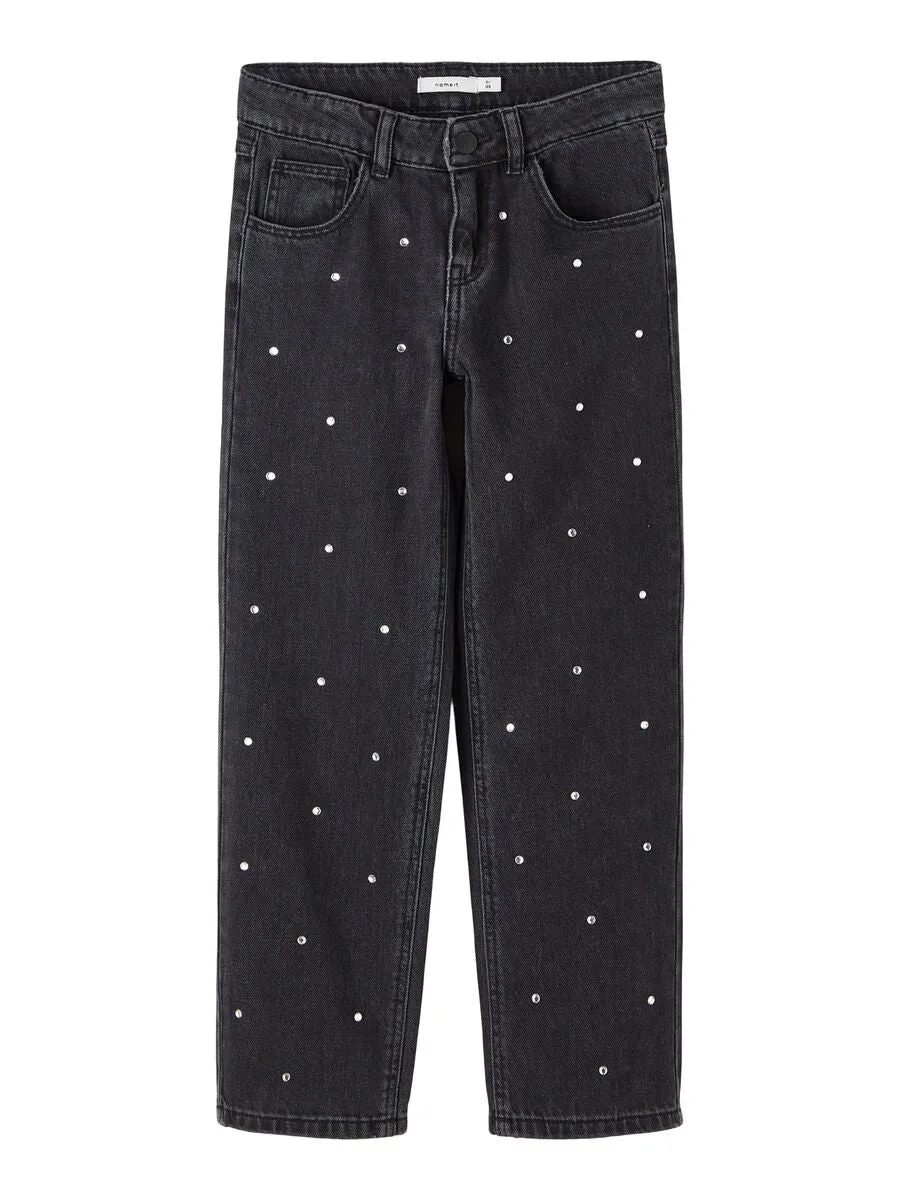 NAME IT | Kid Girl Straight Leg Jeans