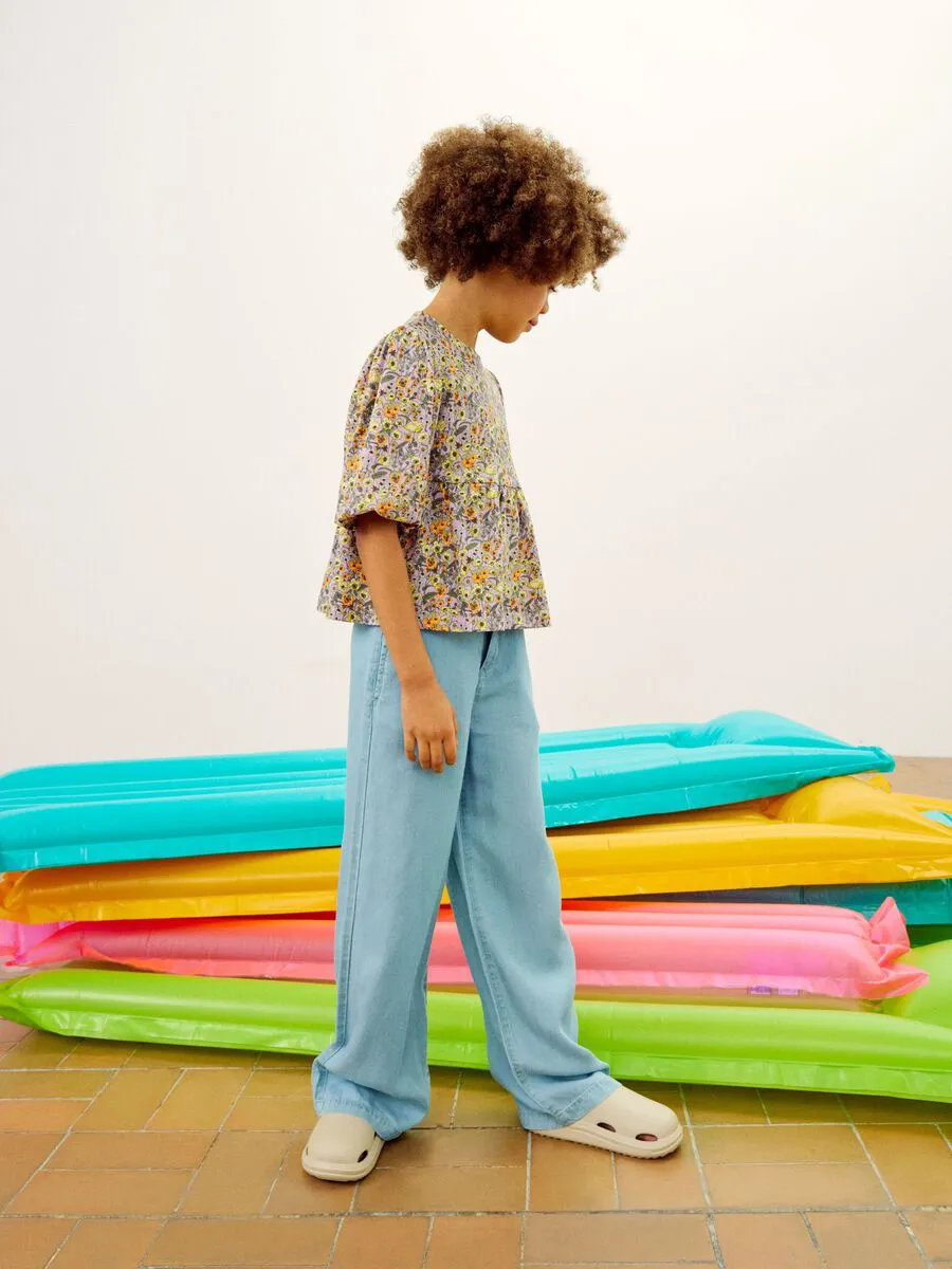 NAME IT | Kid Girl Wide Leg Jeans