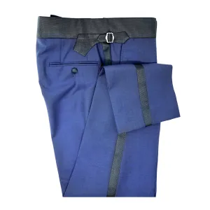 Navy Blue Tuxedo Trousers