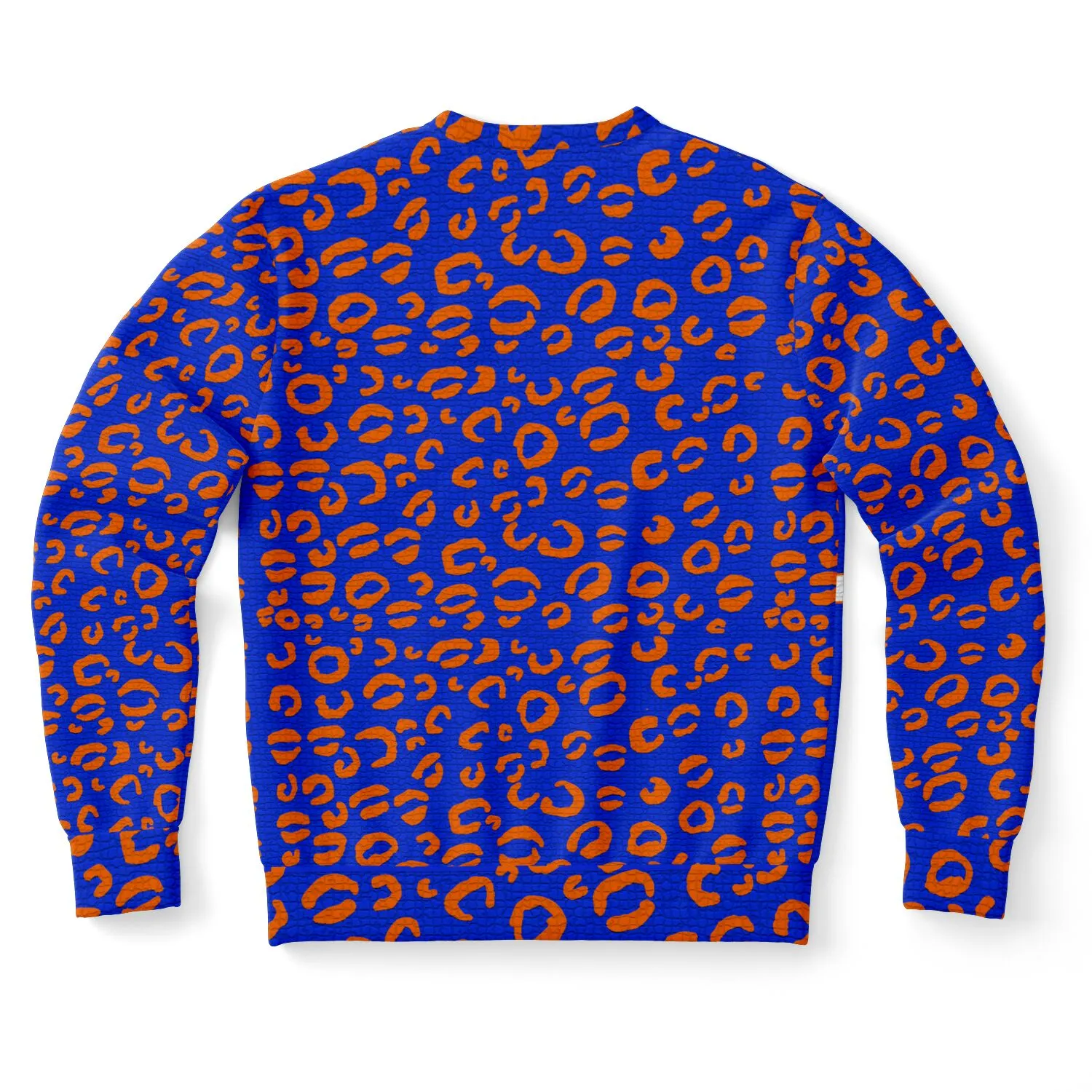 New York Knicks Color Inspired Mosaic Leopard Print Sweatshirt