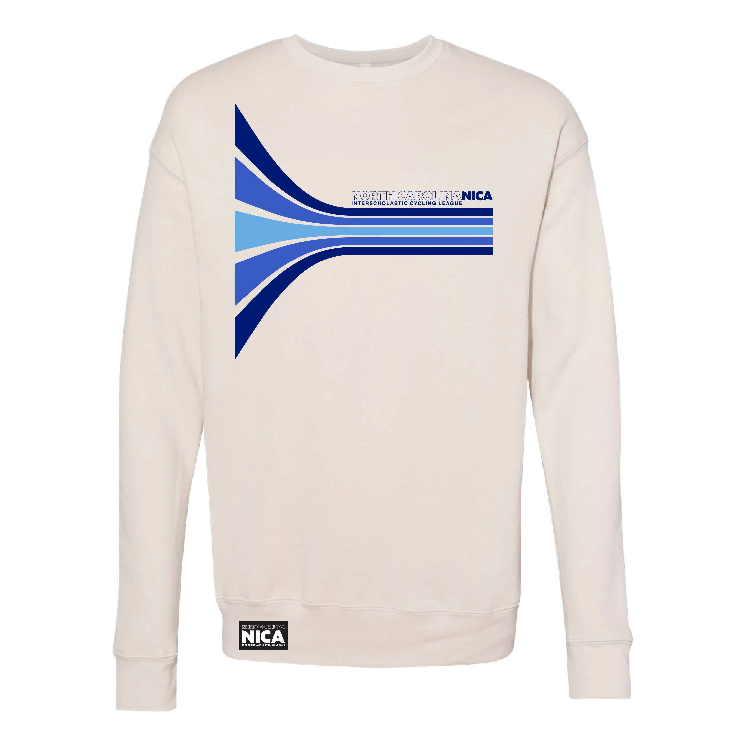 North Carolina NICA Retro Stripes Sweatshirt