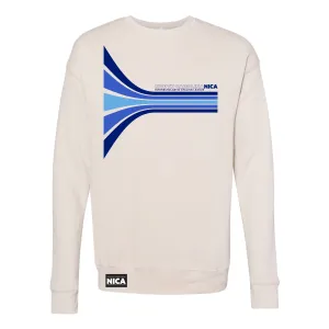 North Carolina NICA Retro Stripes Sweatshirt