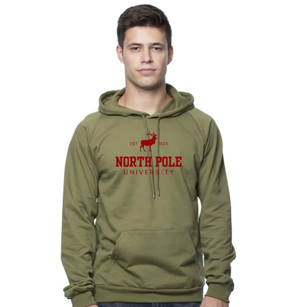 North Pole University Organic Cotton Hoodie